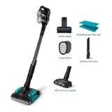 Philips 3'Ü 1 Arada Aqua Başlık, Led Başlık, Powerblade Dijital Motorlu Akıllı Ekran Islak-Kuru Kablosuz Dikey Süpürge + Lambader Hediye