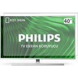 Philips 40PFL8008K Uyumlu Tv Ekran Koruyucu