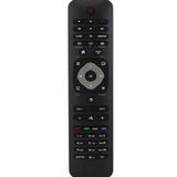 Philips 47PFL6188K/12 Uyumlu Yedek Klavyesiz Televizyon Kumandası