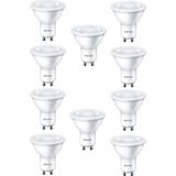 Philips 4,7W (50W) 2700K (Sari Isik) Gu10 Duylu Par16 Led Spot (10 Adet)