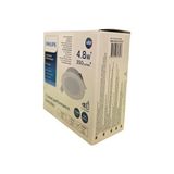Philips 4,8W LED Spot 3000K Sarı Işık 350LÜMEN Delik Çap 75-85MM 5li Paket
