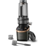 Philips 500 - 800 Watt Paslanmaz Çelik Özellikli 1500 Watt Siyah Blender Meyve Sıkacağı 220 - 240 V 250 ml - Beyaz
