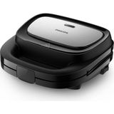 Philips 5000 Seri 3-In-1 Sandwichmaker | Waffle, Panini ve Sandviç Hazırlama Makinesi, Anti-Kızarma Fonksiyonu, Çıkarılabilir Plakalar, 750W