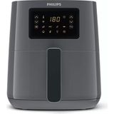 Philips 5000 Serisi 13'ü 1 Arada Pişirme Işlevi, Wi-Fili, 7 Ön Ayarlı Dokunmatik Airfryer - Uzaktan Bağlantılı - LUCİOLE BEYAZ LAMBADER HEDİYE! - Gri