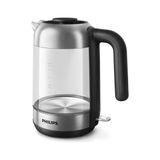 Philips 5000 Serisi 1,7 Litre Cam Su Isıtıcı - Dayanıklı Cam Gövde, Otomatik Kapanma, Şık Tasarım ve Hızlı Isıtma Özellikleri