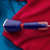 Philips 5000 Serisi El Tipi 22G/DK Sürekli Buhar 1400W Güç Kompakt Seyahat Tipi Ütü Bakteri Giderici Tak ve Çalıştır Metal Buhar Plakası Optimaltemp Ergonomik + Şarjlı Hav%yün Temizleyici - Mor