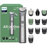 Philips 5000Serisi 11in1, Erkek Bakım Seti, Yüz/Saç/Vücut/Sakal Tıraş Makinesi, Islak&Kuru,MG5932/15 - Renkli