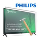 Philips 50pus8500 Tv Ekran Koruyucu - Philips 50" İnç 126cm 4k Uhd Dolby Atmos Titan Os Ambilight Qled