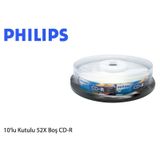 Philips 52X 700Mb 10'lu Cakebox Cd-R