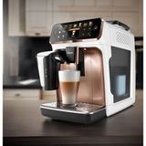 Philips 5400 Seri 12 Farklı Içecek Premium Tam Otomatik Espresso Makinesi Krom, Şık Tasarım, Luciole Lambader Hediye - Beyaz