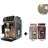 Philips 5500 Özel Seri Tam Otomatik Espresso Makinesi + 2kg Çekirdek Kahve + Özel Lambaderli Set