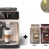 Philips 5500 Seri Sütlü Köpüklü Mükemmel 20 Farklı Kahve Çeşidi Renkli Dokunmatik Ekran Silentbrew Teknolojisi ile %40 Daha Sessiz Tam Otomatik Kahve Makinesi+Kahve ve Lambader Hediye