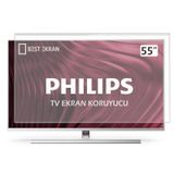 Philips 55PUS6101 Uyumlu Tv Ekran Koruyucu