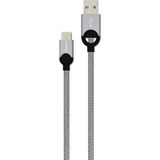 Philips 5A 100W UsbA to Type-C Örgülü 1.2 Metre Hızlı Şarj ve Data Kablosu Gri 2023GR5A2628T