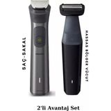 Philips 7000 Serisi MG7920/15 Erkek Bakım Seti - BG3017 Vücut Tıraş Makinesi - Siyah