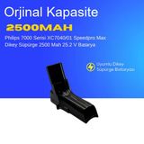 Philips 7000 Serisi XC7040/01 Speedpro Max Dikey Süpürge 2500 Mah 25.2 V Batarya – Orjinal Uyumlu Uzun Ömürlü, Yüksek Performans Pil