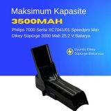 Philips 7000 Serisi XC7041/01 Speedpro Max Dikey Süpürge 3000 Mah 25.2 V Batarya – Orjinal Uyumlu Uzun Ömürlü, Yüksek Performans Pil