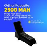 Philips 7000 Serisi XC7042/01/02 SpeedPro Max Dikey Süpürge 2500 mAh 25.2 V Batarya – Orjinal Uyumlu Uzun Ömürlü, Yüksek Performans Pil