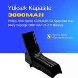 Philips 7000 Serisi XC7042/01/02 Speedpro Max Dikey Süpürge 3000 mAh 25.2 V Batarya – Orjinal Uyumlu Uzun Ömürlü, Yüksek Performans Pil