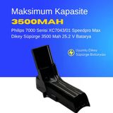 Philips 7000 Serisi Xc7043/01 Speedpro Max Dikey Süpürge 3500 Mah 25.2 V Batarya – Orjinal Uyumlu Uzun Ömürlü, Maksimum Performans Pil