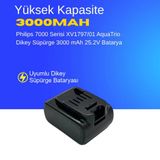 Philips 7000 Serisi Xv1797/01 Aquatrio Dikey Süpürge 3000 Mah 25.2V Batarya – Orjinal Uyumlu Uzun Ömürlü, Yüksek Performans Pil