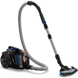 Philips 7000 Yeni Serisi Premium Elektrikli Süpürge, Olağanüstü Çekiş Gücü Allergylock Sistemi, H13 Alerjik Filtre, - Luciole Lambader Hediye! - Siyah