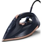Philips 7500 Serisi Buharlı Ütü, 3200W, 55 G/dk Sürekli Buhar, Steamglide Elite, 260 G Şok Buhar, - Lacivert
