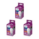 Philips 75W Led Ampul, 2700K Sarı Işık, E27 Normal Duy sarı 3lü paket