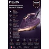 Philips 8000 Serisi Azur Buharlı Ütü - 3000W, Optimaltemp Teknolojisi, 55G/DK Sürekli Buhar, Sıfır Yanık Riski, 300 Ml'lik Su Haznesi