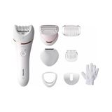 Philips 8000 Serisi BRE720/05 Islak Kuru Epilatör 4 Adet Hipoalerjenik Malzeme ile Hassas Epilasyon