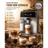 Philips 8000 Serisi Lattego Pro Kahve Makinesi Evde Kafe Kalitesi 54 Farklı Sıcak ve Soğuk Içecek Silentbrew Teknolojisi ile Daha Sessiz
