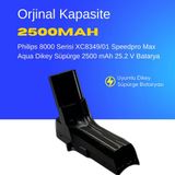 Philips 8000 Serisi XC8349/01 Speedpro Max Aqua Dikey Süpürge 2500 mAh 25.2 V Batarya – Orjinal Uyumlu Uzun Ömürlü, Yüksek Performans Pil