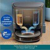 Philips 8000PA Güçlü Emişli Paspas Kaldırma Özellikli Premium Robot Süpürge, Kendini Temizleme Paspas Yıkama, Lazer Navigasyon - 61 - Siyah