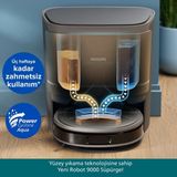 Philips 8000PA Robot Vacuum Homerun 9000 Powercyclone Aqua Temiz Su Teknolojisi Lazer 6500MAH 280DK Çalışma Süresi Akıllı Süpürge - Gri