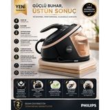 Philips 8,5 Bar Güçlü Buhar, Hareket Sensörlü, Otomatik Kapanma Özelliği ile 3120 Watt Steam Glide Tabanlı Buhar Kazanlı Ütü
