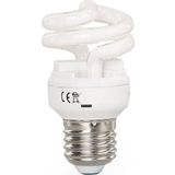 Philips 8W= 38W Mini Kıvrık Sprel Tasarruflu Ampul/e27 Duy/Sarı Işık-2700K/400 Lumen