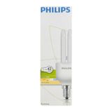 Philips 8W (42W) 2700K (Sarı Işık) E14 Duylu (İnce Duy) Floresan Ampul