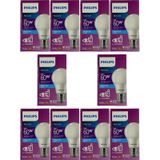 Philips 8W (60W) 6500K (Beyaz Işık) E27 Duylu Klasik Led Ampul (10 Adet)