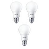Philips (8W) 60W Led Ampul Beyaz 6500K E27 (3 Adet) Tasarruflu Led Lamba