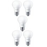 Philips 8W (60W) Led Ampul Beyaz 6500K E27 (5 Adet) Tasarruflu Lamba