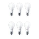 Philips (8W) 60W Led Ampul Beyaz 6500K E27 (6 Adet) Tasarruflu Led Lamba