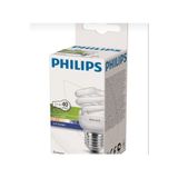 Philips 8W=40W 475 Lumen/Mini Spiral Helozon Kıvrık Tasarruflu Ampul Beyaz Işık /e27 Normal Duy/6500K Economy Twister