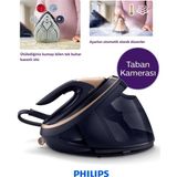Philips 9000 Seri Taban Kameralı Premium Buhar Kazanlı Ütü | Ütülediğiniz Kumaşı Bilen Tek Ütü | 750 g'a Varan Şok Buhar | Onerous Mutfak Tartısı Hediye - Altın