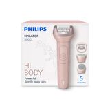 Philips 9000 Serisi Bre718/05 Tüm Vücut Epilatör Seti, Islak&Kuru, Kablosuz, Tıraş Başlığı, Peeling Fırçası