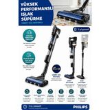 Philips 9000 Serisi , Otomatik Temizleme ve Şarj Istasyonu,aquatrıo Kablosuz Dikey Süpürge - Siyah