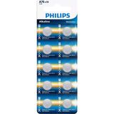 Philips A76P10B-100 LR44 AG13 A76 Alkaline Pil 10LU Blister (LR1154) - 10'lu