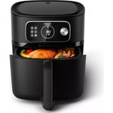 Philips Airfryer Xxl 8.3 Litre Wifi Bağlantılı Buz Çözme Fonksiyonlu Yeni Nesil Sıcak Hava Fritözü, Siyah - Siyah - Gri