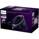 Philips Akıllı Perfectcare 9000 Serisi, Dünyanın Ilk Kumaş Algılama Teknolojisi Olan Kameralı Taban Activesens 750 gr Şok Buharlı+Tüy Toplama Makinesi - Lacivert