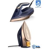 Philips Akıllı Sensörlü Kumaşa Göre Isı Ayarlayan Azur Buharlı Ütü 8000 Serisi, 260G Turbo Şok Buhar, 3000 W+ Yün&hav Temizleyici - Lacivert