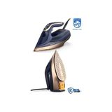 Philips Akıllı Sensörlü Kumaşa Göre Isı Ayarlayan Azur Buharlı Ütü 8000 Serisi, 260G Turbo Şok Buhar, 3000 W+ Yün&Hav Temizleyici